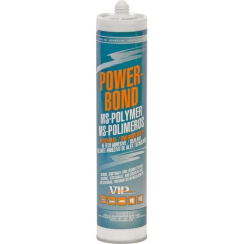 VIP 'Power Bond' Seam Sealer MS-Polymer Sealant/Bonder/ Black